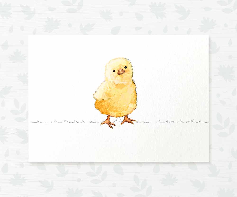 Farm Animal Nursery Prints New Baby Shower Gift Boy Girl Chick Wall Art Set Playroom Decor