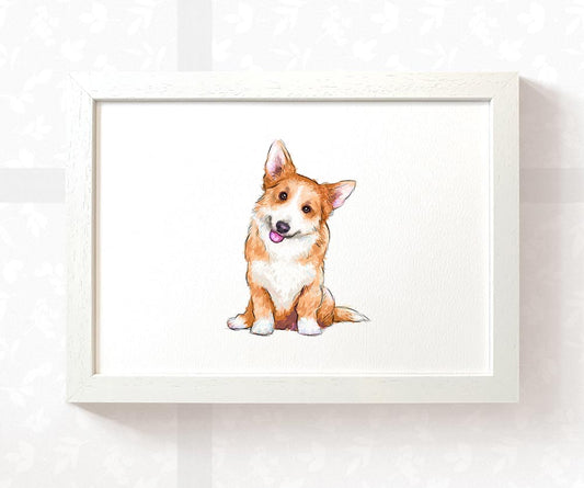 Corgi Print