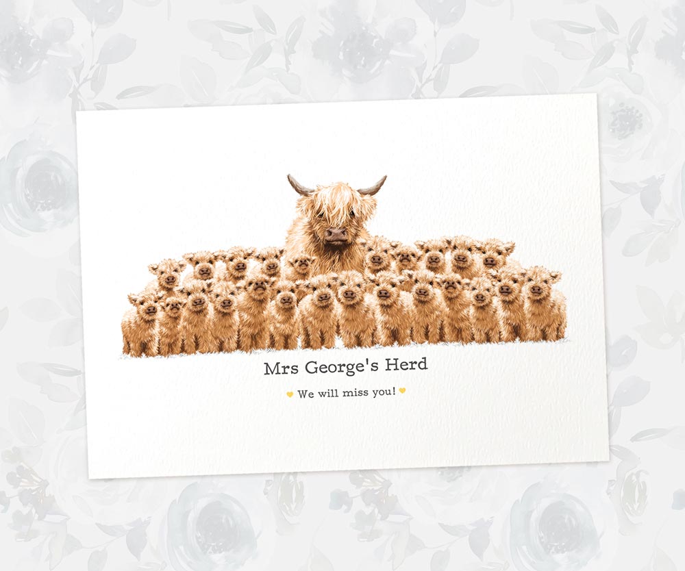 Thank You Teacher Gift Ideas End Of Year Appreciation Headteacher Present From Student Graduation Highland Prints