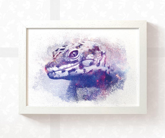 Galactic Leopard Gecko Print