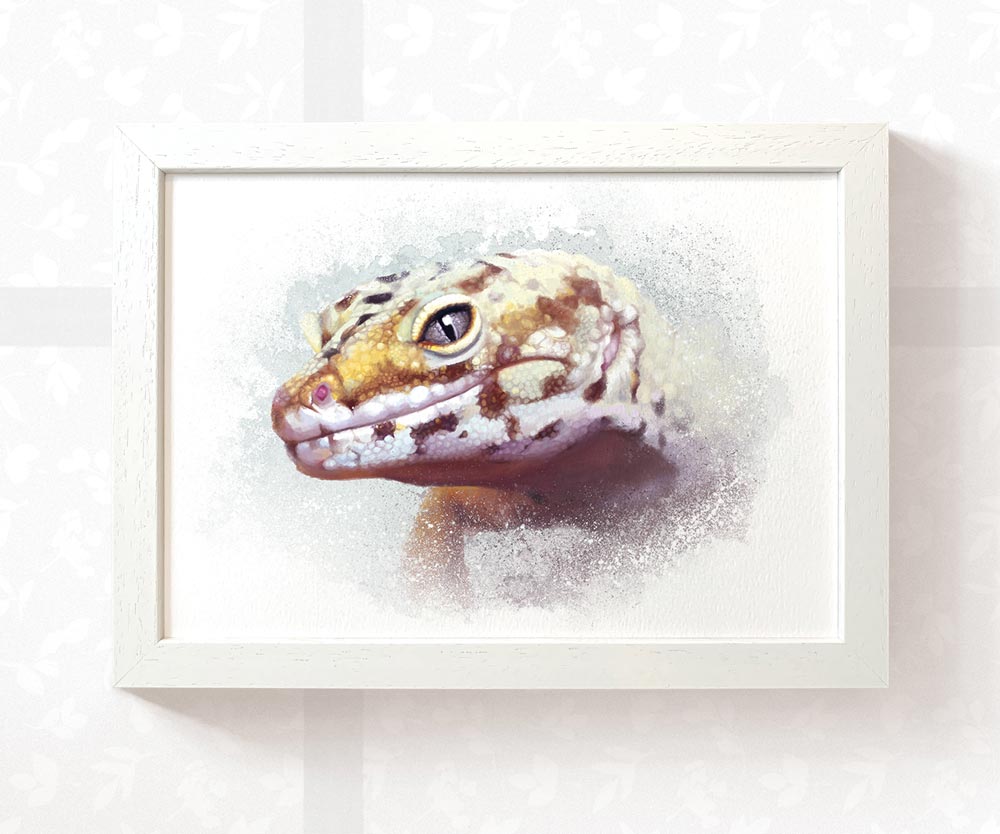 Leopard Gecko Print