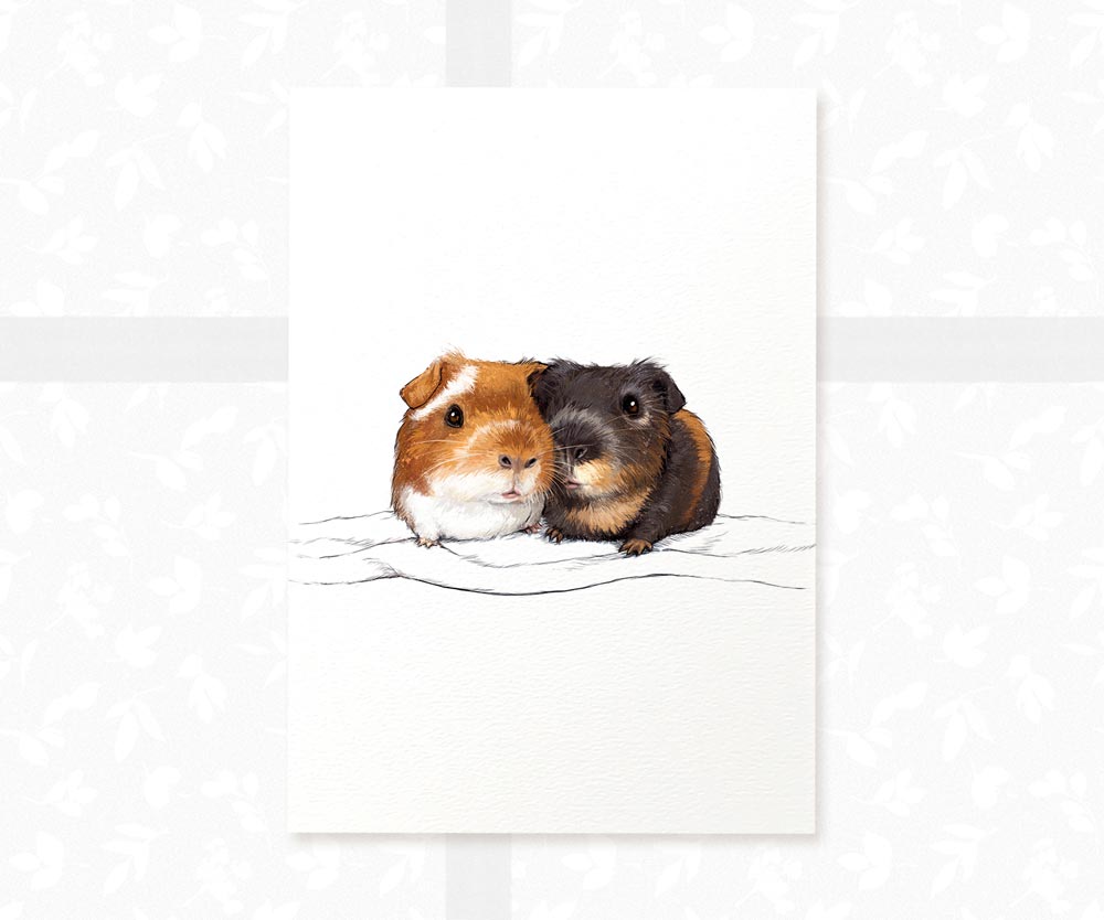 Guinea Pig Print