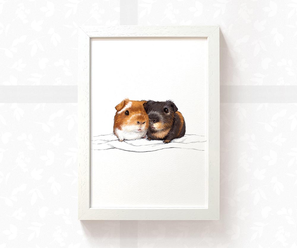 Guinea Pig Print