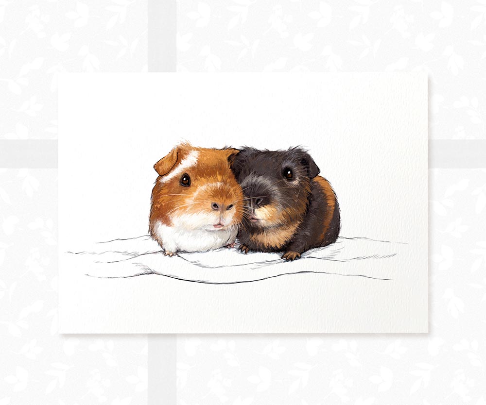 Guinea Pig Print
