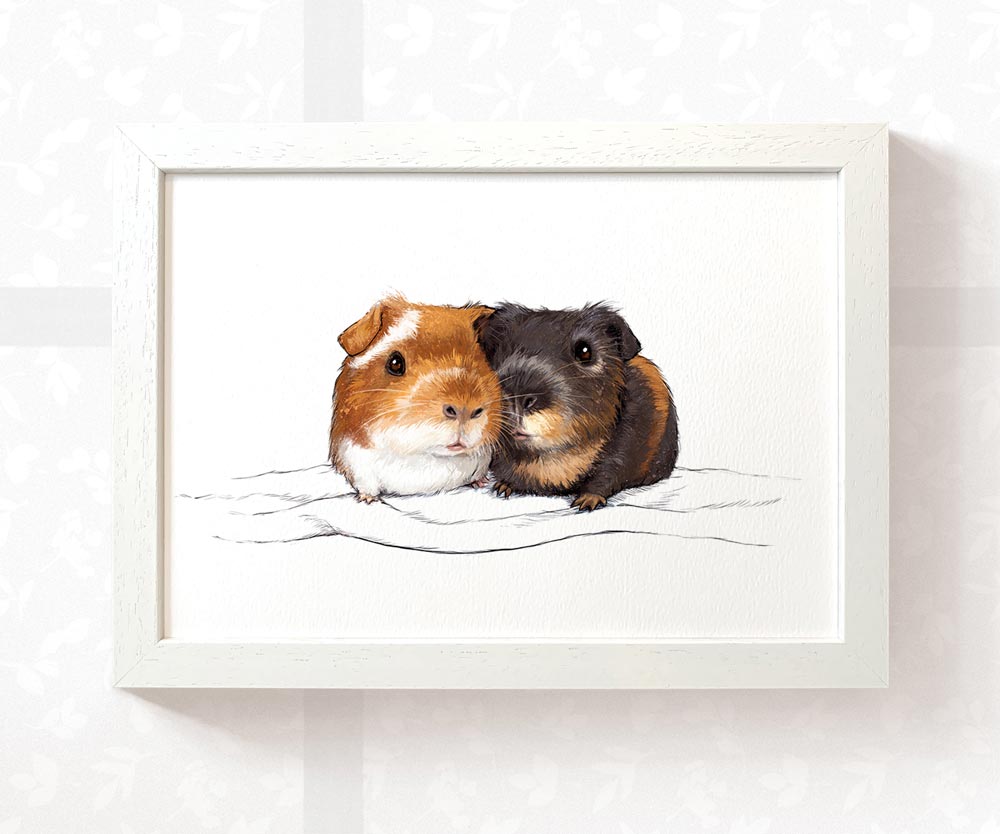 Guinea Pig Print