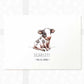 Cow Personalised Baby Name Print