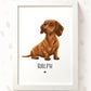 Personalised Pet Portrait from Photo – Classic Style