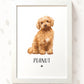 Personalised Pet Portrait from Photo – Classic Style