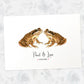 Personalised Frog Wedding Anniversary Print
