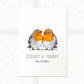 Robin Personalised Baby Name Print for Twins