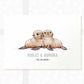 Seal Personalised Baby Name Print for Twins