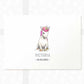 Unicorn Personalised Baby Name Print