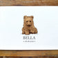 Bear Personalised Baby Name Print