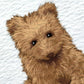 Bear Personalised Baby Name Print