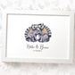 Lemur couple cuddling eachother print