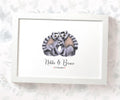 Lemur Wedding Anniversary Print