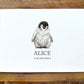 Penguin Personalised Baby Name Print