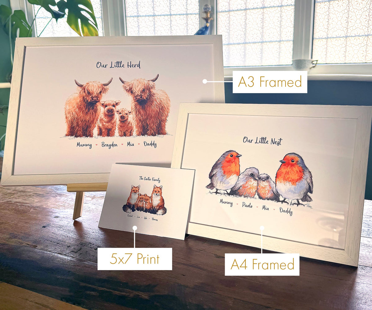 Personalised Pet Portrait from Photo – Classic Style