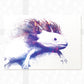 Galactic Axolotl Print