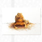 Bearded Dragon Print