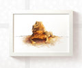 Bearded Dragon Print