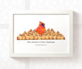 Personalised Cardinal Best Teacher Print