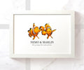 Clown Fish Personalised Pet Name Print