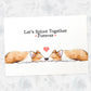 Corgi Love Print "Let's Sploot Together Forever"