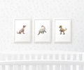 Dinosaur Nursery Prints Set of 3