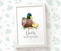 Duck Personalised Thank You Print