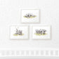 Safari Nursery Prints New Baby Shower Gift Boy Girl Elephant Animal Wall Art Set Playroom Decor