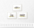 Elephant Nursery Prints Set of 3