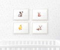 Farm Animal Nursery Prints Set of 4