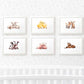 Farm Animal Nursery Prints Twin New Baby Shower Gift Ideas Wall Art Set Playroom Decor UK