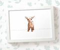 Goat Nursery Print