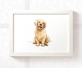Golden Retriever Print