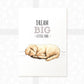 Golden Retriever Dog Nursery Print "Dream Big Little One"