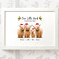 Family Portrait Christmas Personalised Highland Cow Decoration Names Parents Mum Dad Gift Ideas Mother-In-Law