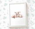 Lambs Farm Animal Nursery Print for Twins