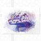 Galactic Leopard Gecko Print
