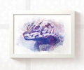 Galactic Leopard Gecko Print