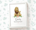 Lion Personalised Thank You Print