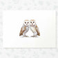 Woodland Nursery Prints Twin New Baby Shower Gift Ideas Owl Animal Wall Art Set Playroom Decor