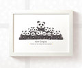 Personalised Panda Best Teacher Print
