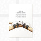 Panda Sleepings Print "Let's Hang Out Together Forever"