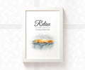 Leopard Gecko Print "Relax, there's always tomorrow"