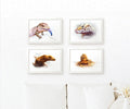 Reptile Prints Set of 4