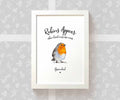 Robin Bereavement Gift Personalised With Name