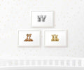 Safari Animals Twin Nursery Prints Set of 3