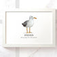 Seagull New Personalised Poster Pet Portrait Beach Hut Decor Birthday Christmas Gift Sign Custom Framed Print